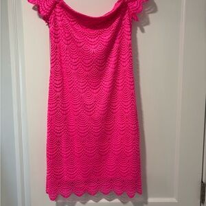 Lilly Pulitzer Vibrant Pink Mini Dress